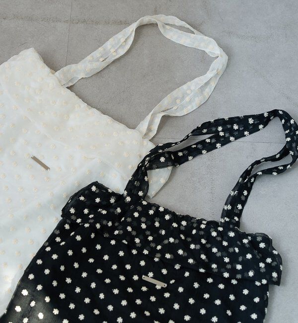  「ドットフラワートートBAG」|トートバッグ|