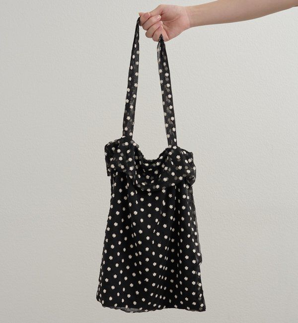  「ドットフラワートートBAG」|トートバッグ|