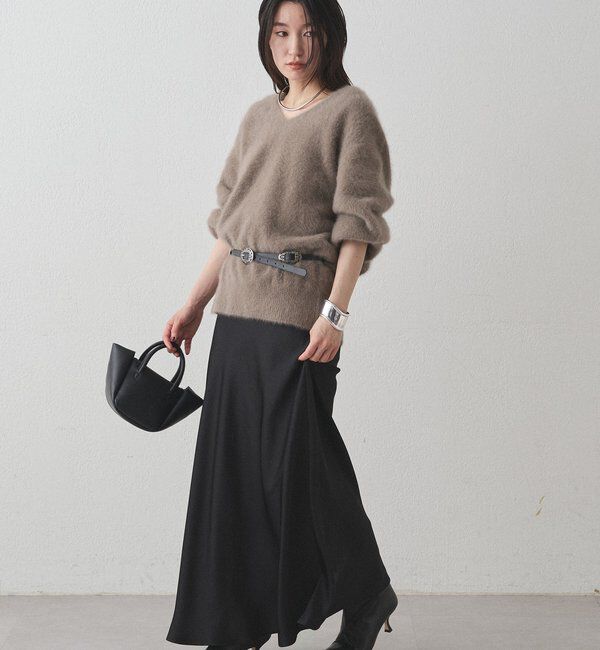  「FURカシミヤVニット」|ニット・セーター|