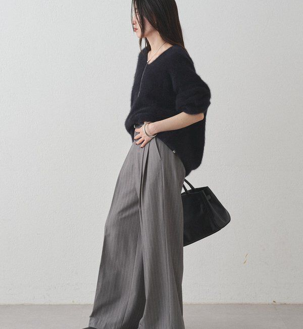  「FURカシミヤVニット」|ニット・セーター|