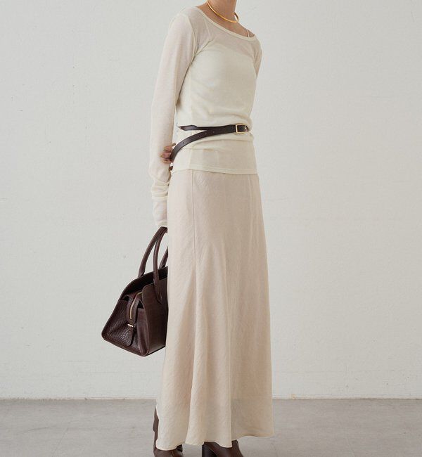  「ラウンドシアーカットソー」|Tシャツ・カットソー|