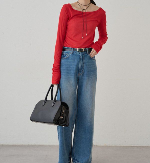  「ラウンドシアーカットソー」|Tシャツ・カットソー|