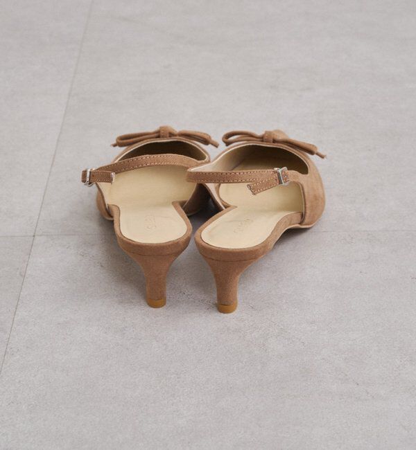  「【GALENA/ガレナ】リボンポインテッドトゥパンプス」|パンプス|