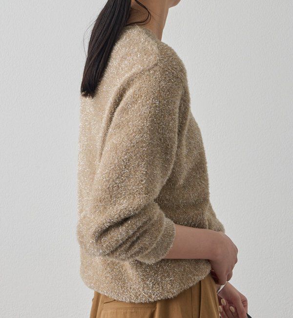  「ラメニットプルオーバー」|ニット・セーター|