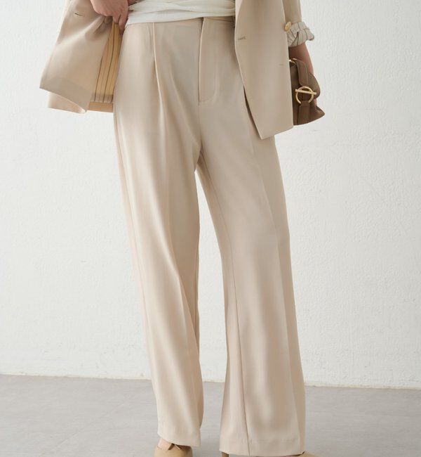  「セミワイドパンツ」|チノ|