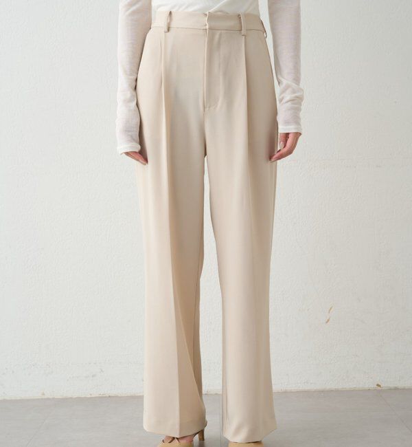  「セミワイドパンツ」|チノ|