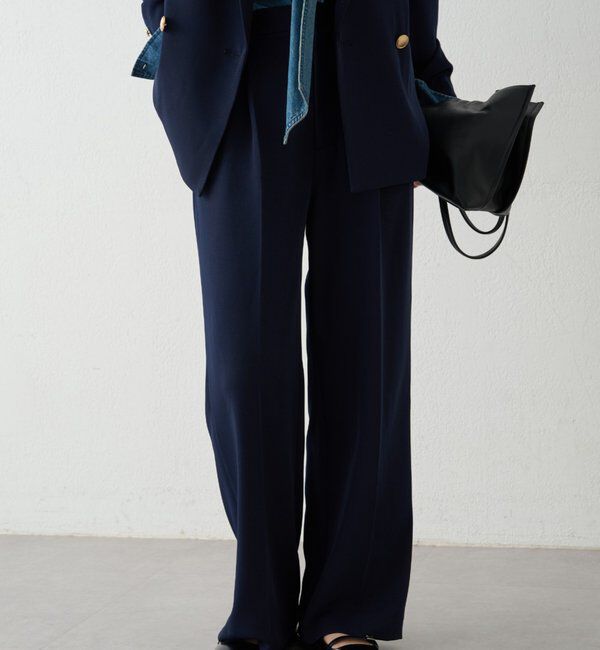  「セミワイドパンツ」|チノ|