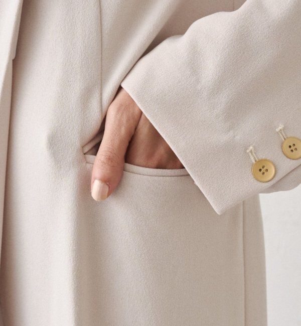  「【Atelier N5/アトリエヌメロサンク】ノーカラーオールインワン」|ワンピース|