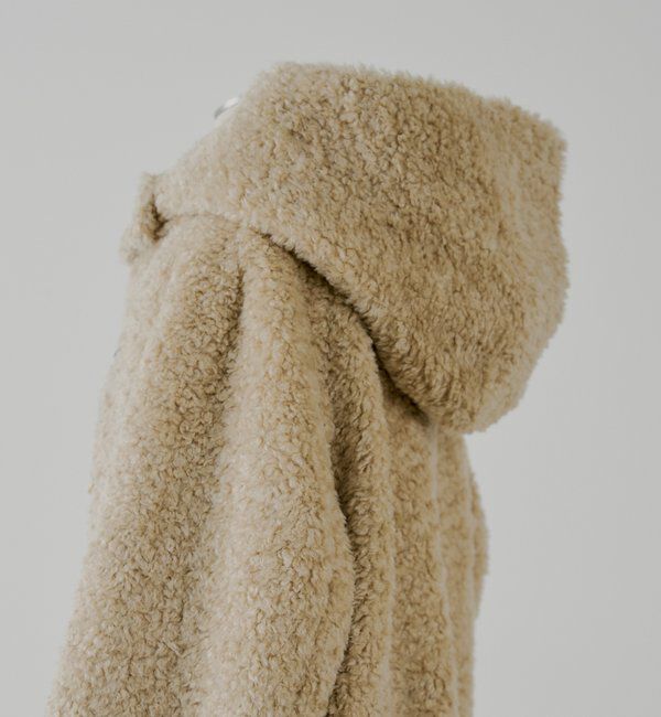  「【SALON by Chico】ショートボアフードロングダッフルコート」|その他|