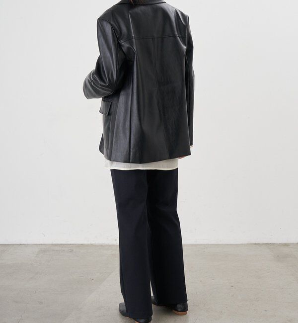  「レザーテーラージャケット」|テーラードジャケット|