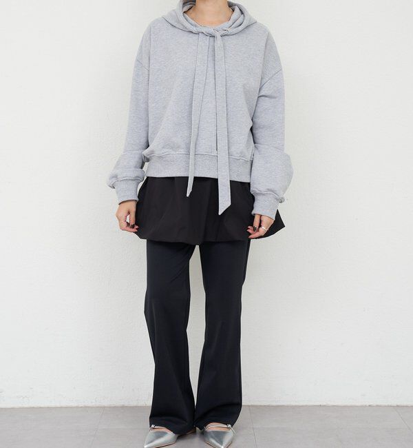  「ボウタイフーディー」|パーカー|