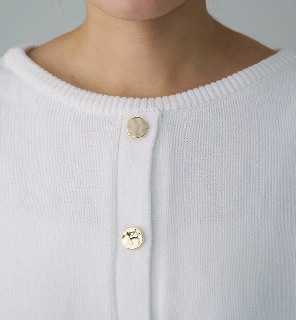  「【26SS予約】2WAYラウンドショートプルオーバー」|ニット・セーター|