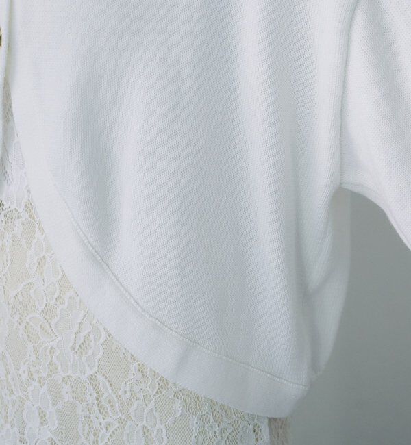  「【26SS予約】2WAYラウンドショートプルオーバー」|ニット・セーター|