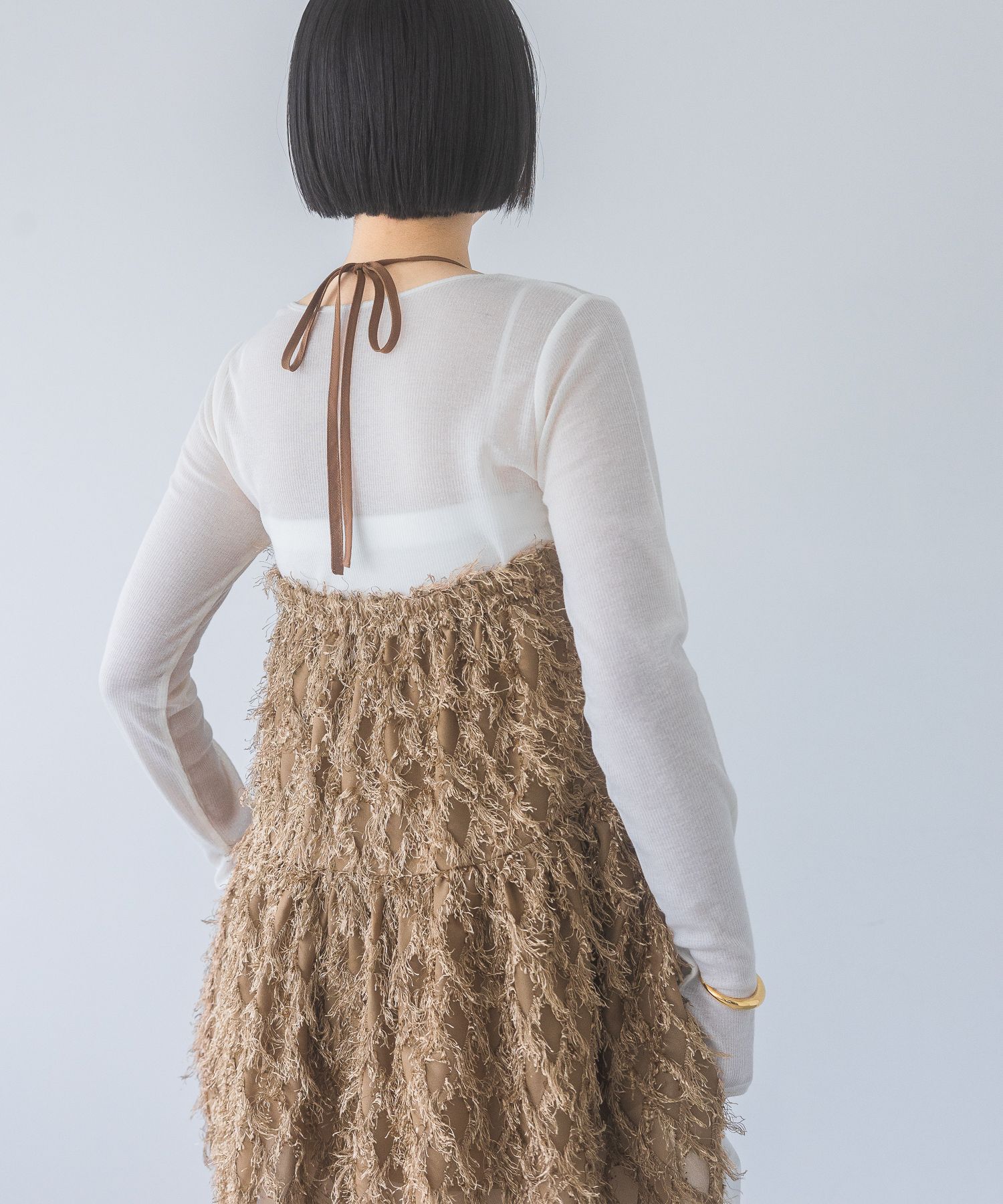 A part by 「フリンジキャミチュニック」|キャミソール|