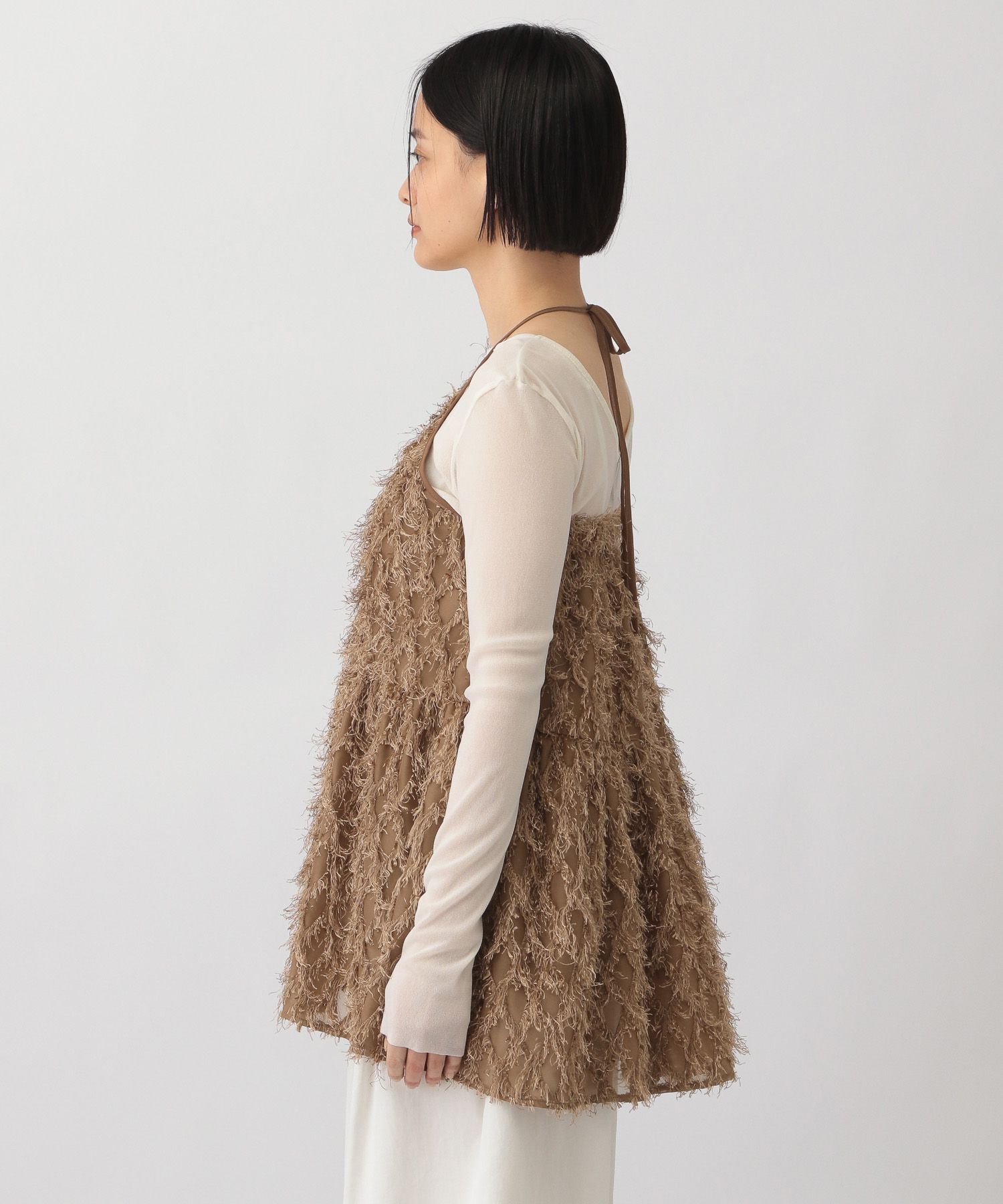 A part by 「フリンジキャミチュニック」|キャミソール|