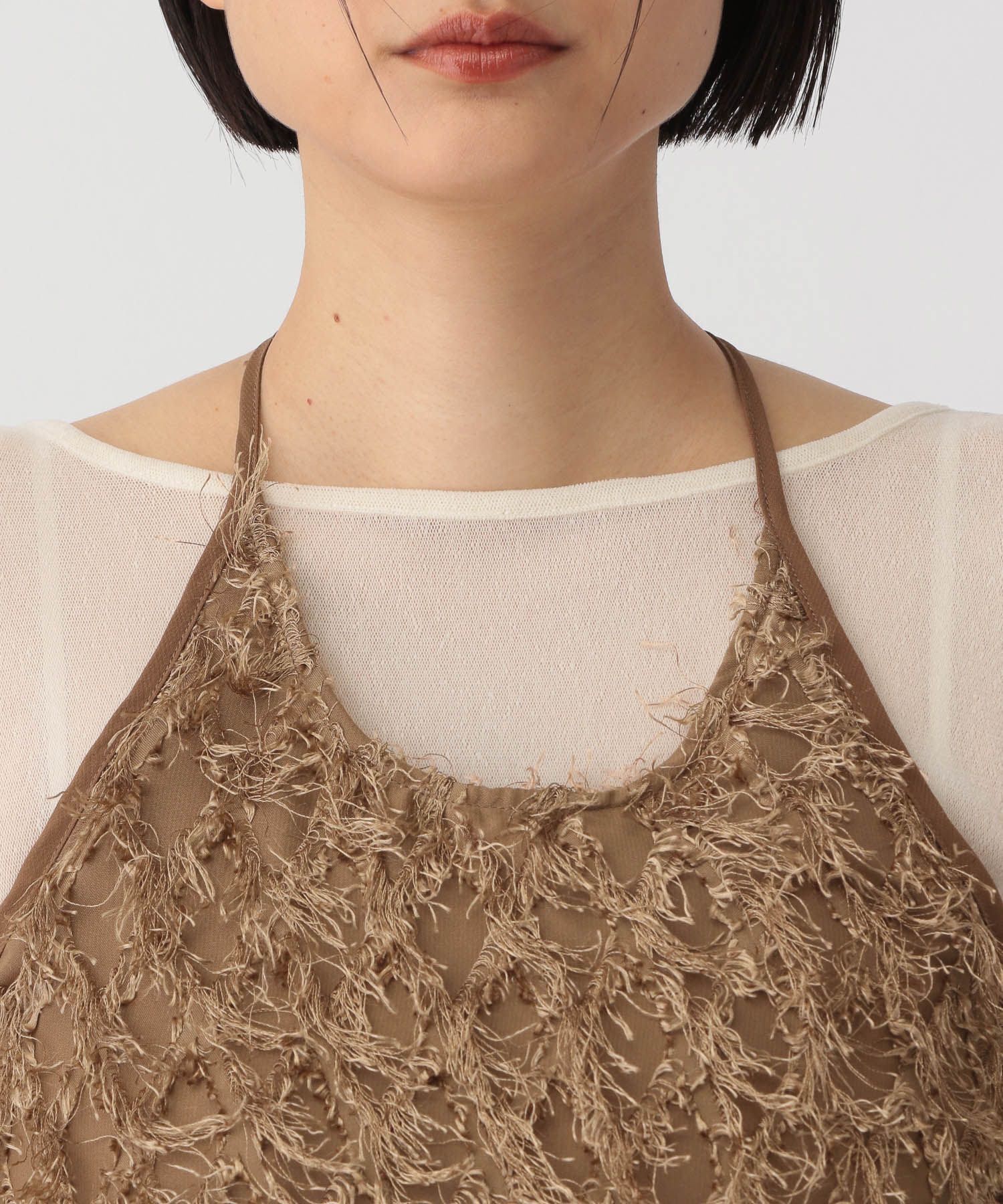 A part by 「フリンジキャミチュニック」|キャミソール|