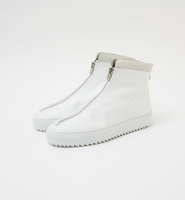 alfredoBANNISTER「【MADE IN JAPAN】ダブルジップ スニーカー」|スニーカー|