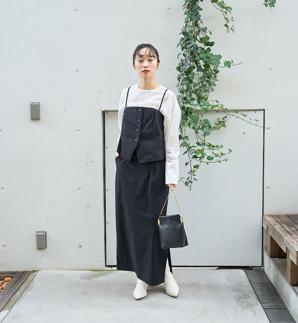 Rouge vif「【セットアップ対応】サイドスリットタイトスカート」|スカート|