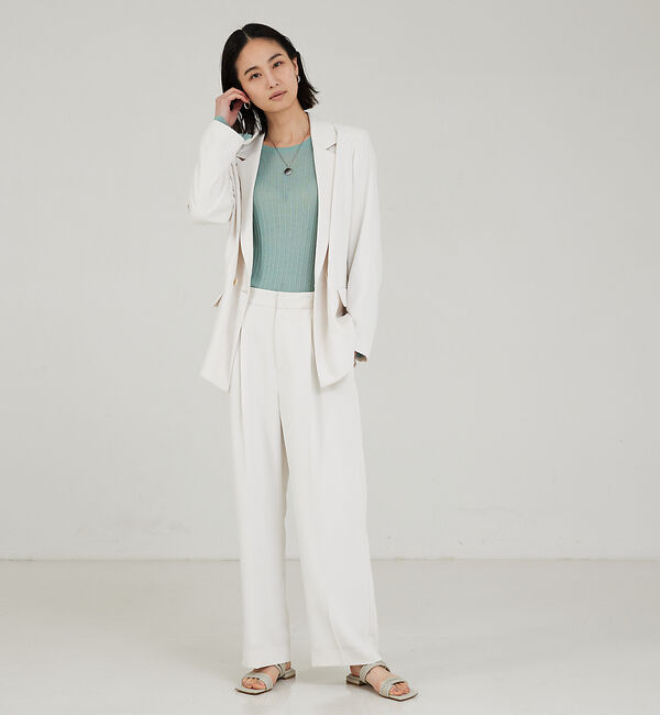 qualite「【セットアップ対応】マットサテンダブルジャケット」|その他|