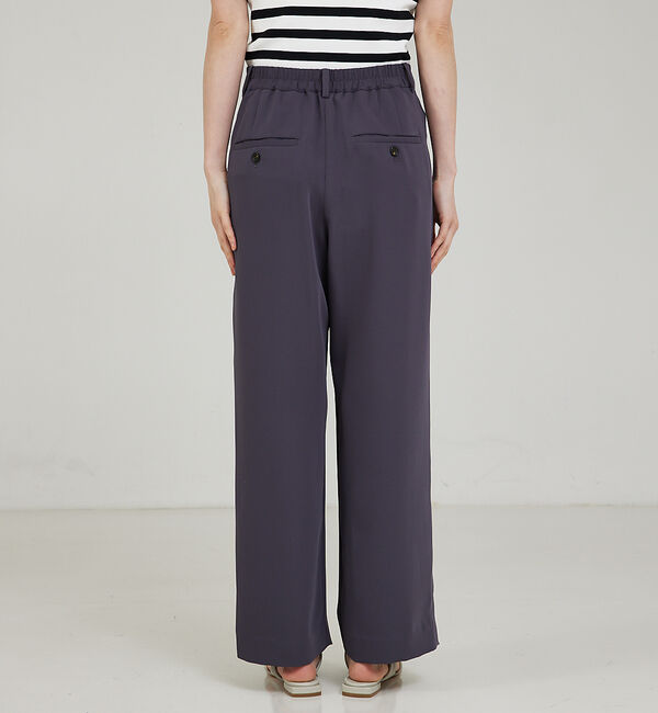 qualite「【セットアップ対応】マットサテンストレートパンツ」|その他|