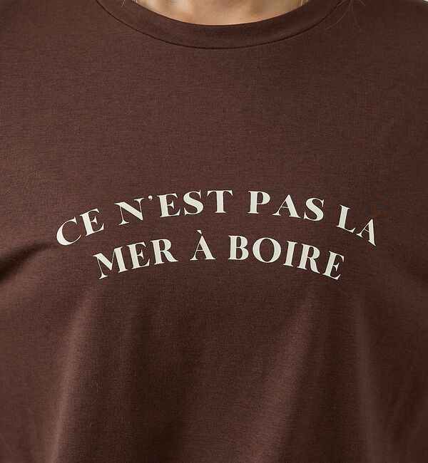 abahouse mavie「ロゴロンT」|Tシャツ・カットソー|