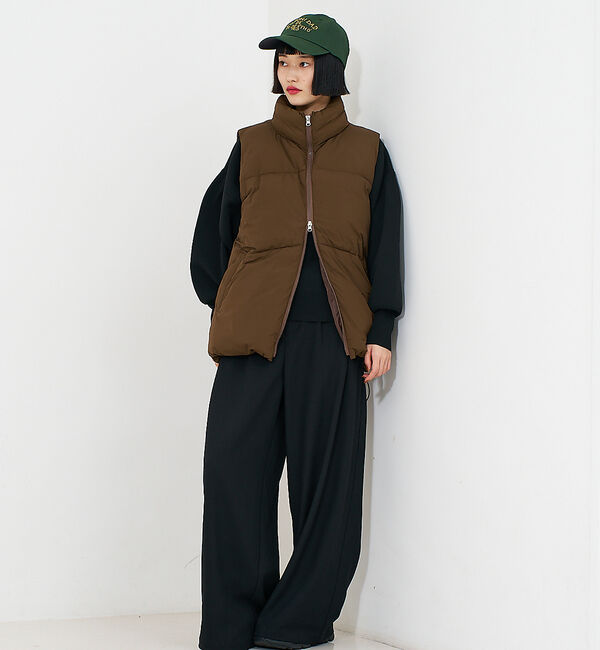 NOMINE「ボリューム パファーダウンベスト」|ベスト・ジレ|