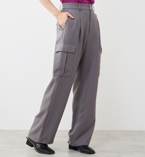 Soffitto「ストレッチきれい目カーゴパンツ」|カーゴ|