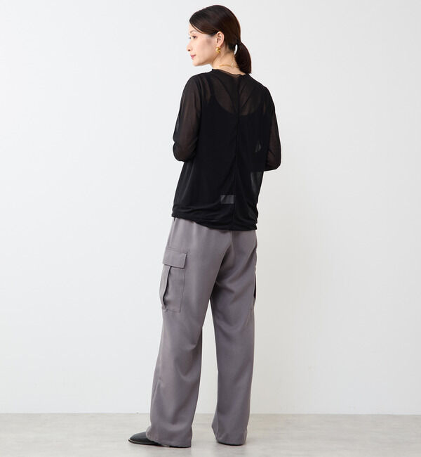 Soffitto「ストレッチきれい目カーゴパンツ」|カーゴ|