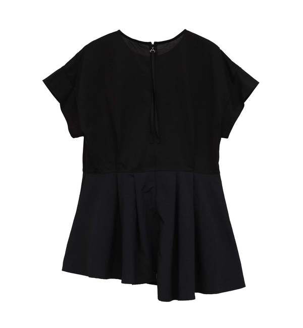 Soffitto「異素材使いプルオーバー」|Tシャツ・カットソー|