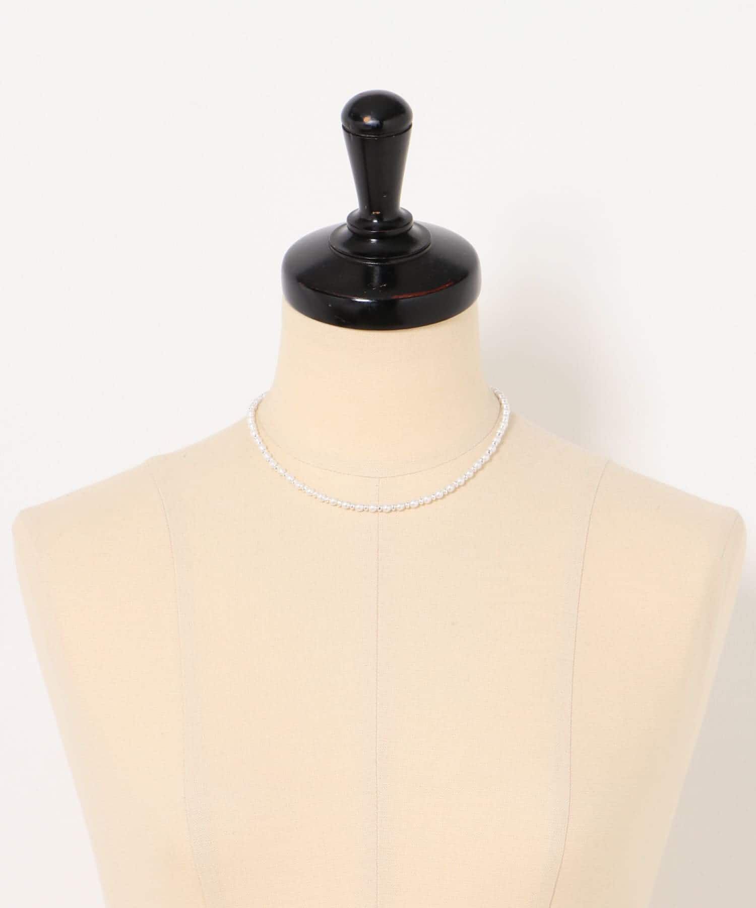 URBAN RESEARCH「decor『デコール』　Hematite Pearl Choker」|ネックレス|