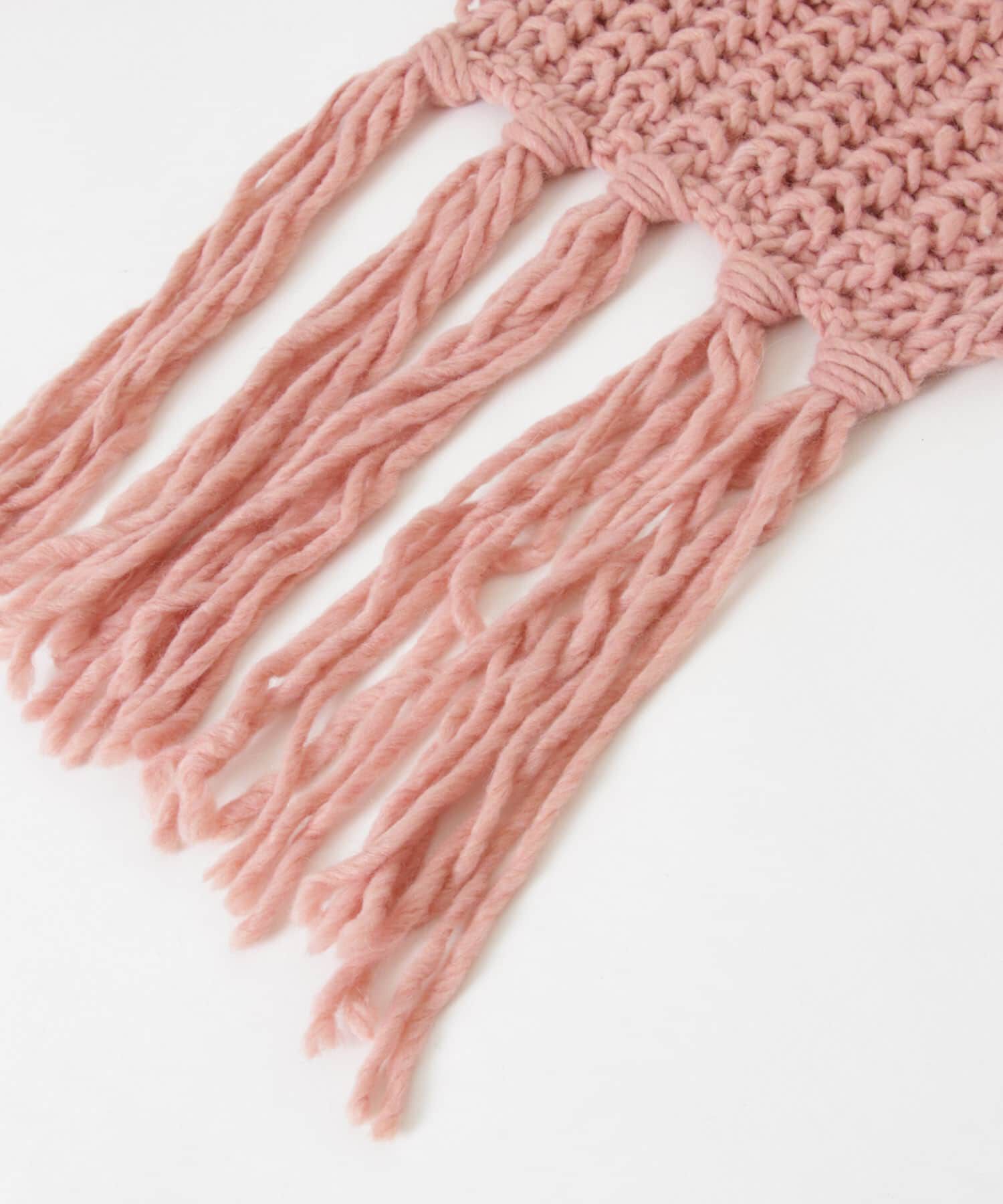 URBAN RESEARCH「Fratelli Talli　フリンジニットマフラー」|マフラー|