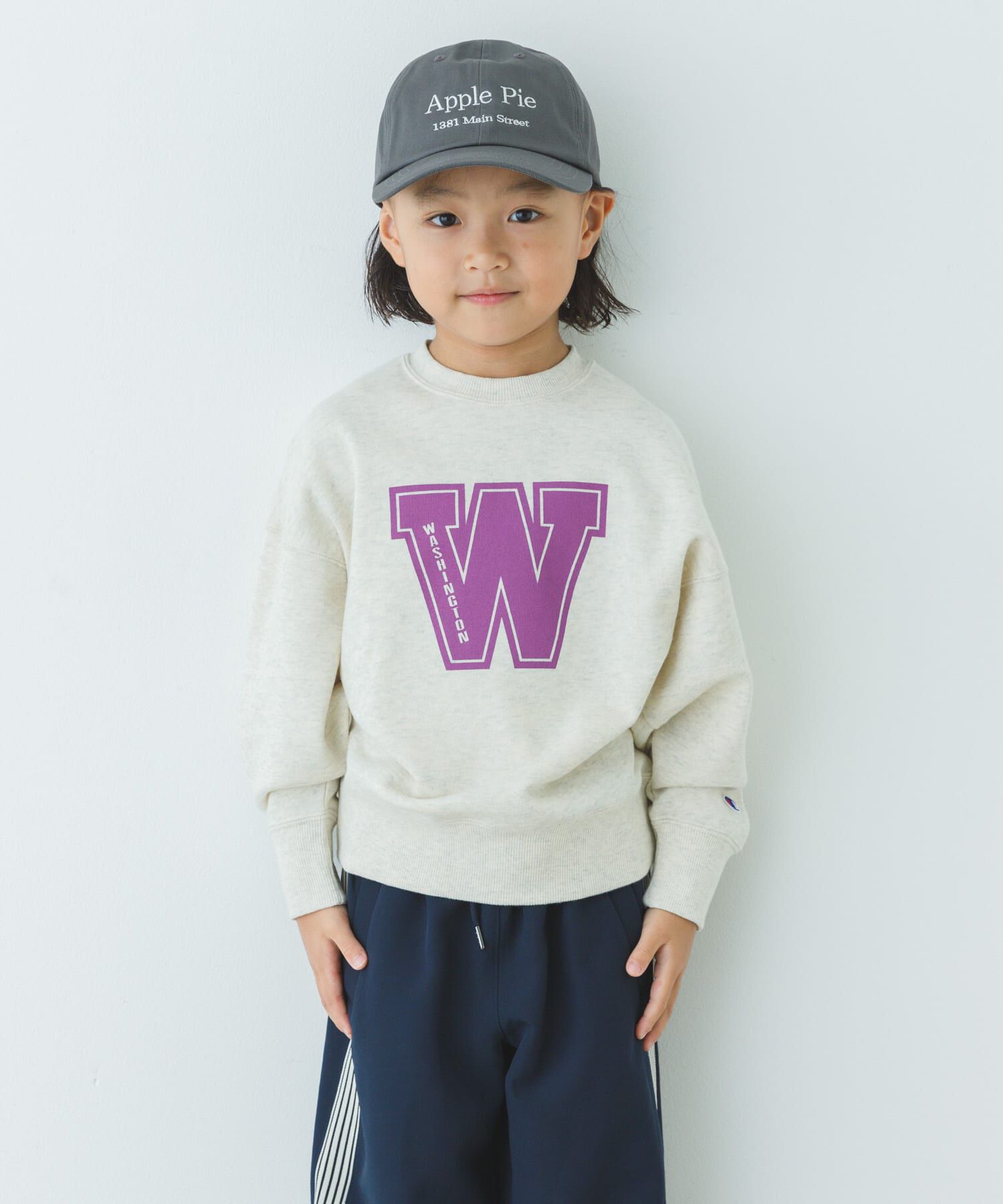 URBAN RESEARCH DOORS「『別注』Champion&times;DOORS　ロゴスウェット(KIDS)」|その他|