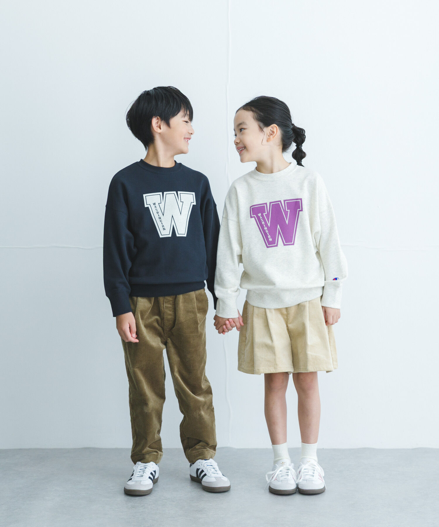 URBAN RESEARCH DOORS「『別注』Champion&times;DOORS　ロゴスウェット(KIDS)」|その他|