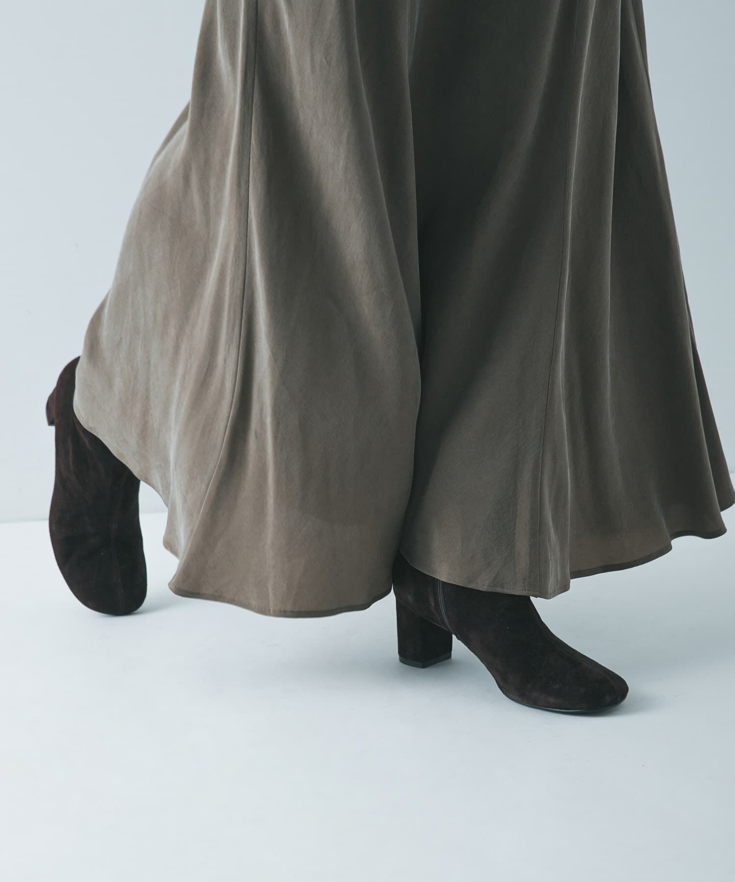 URBAN RESEARCH「オブリークトゥスエードブーツ」|ショートブーツ|