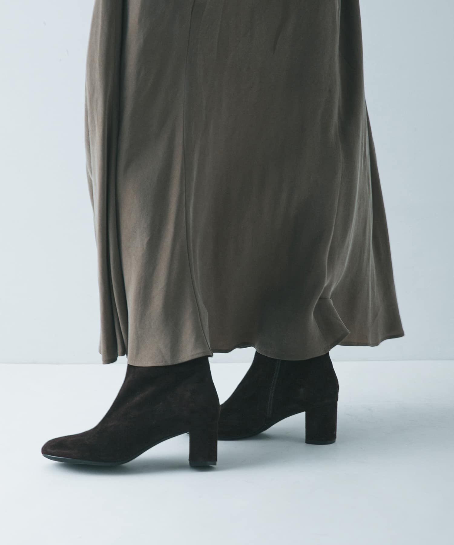 URBAN RESEARCH「オブリークトゥスエードブーツ」|ショートブーツ|