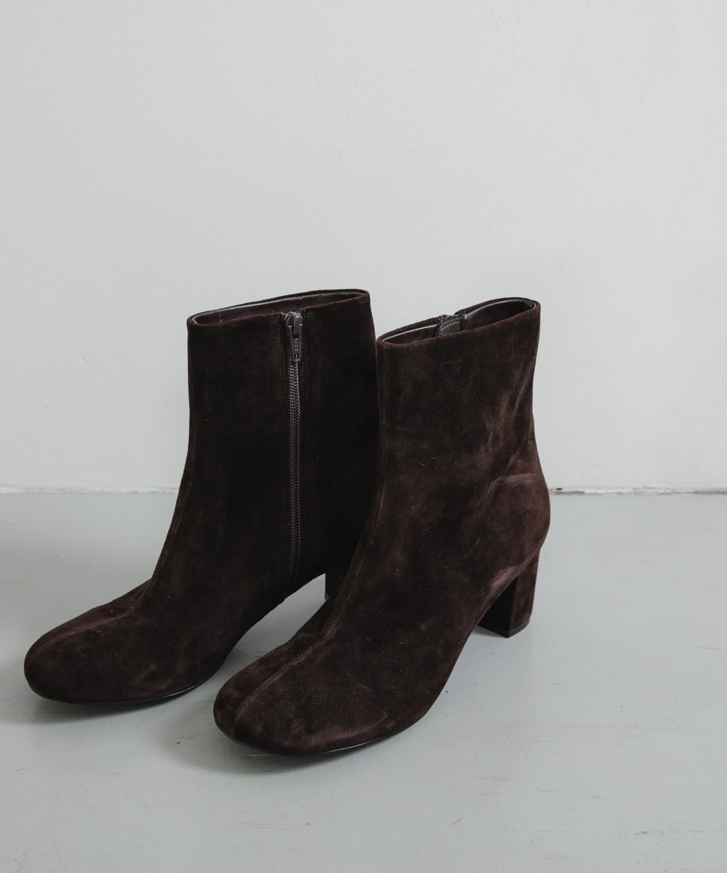 URBAN RESEARCH「オブリークトゥスエードブーツ」|ショートブーツ|