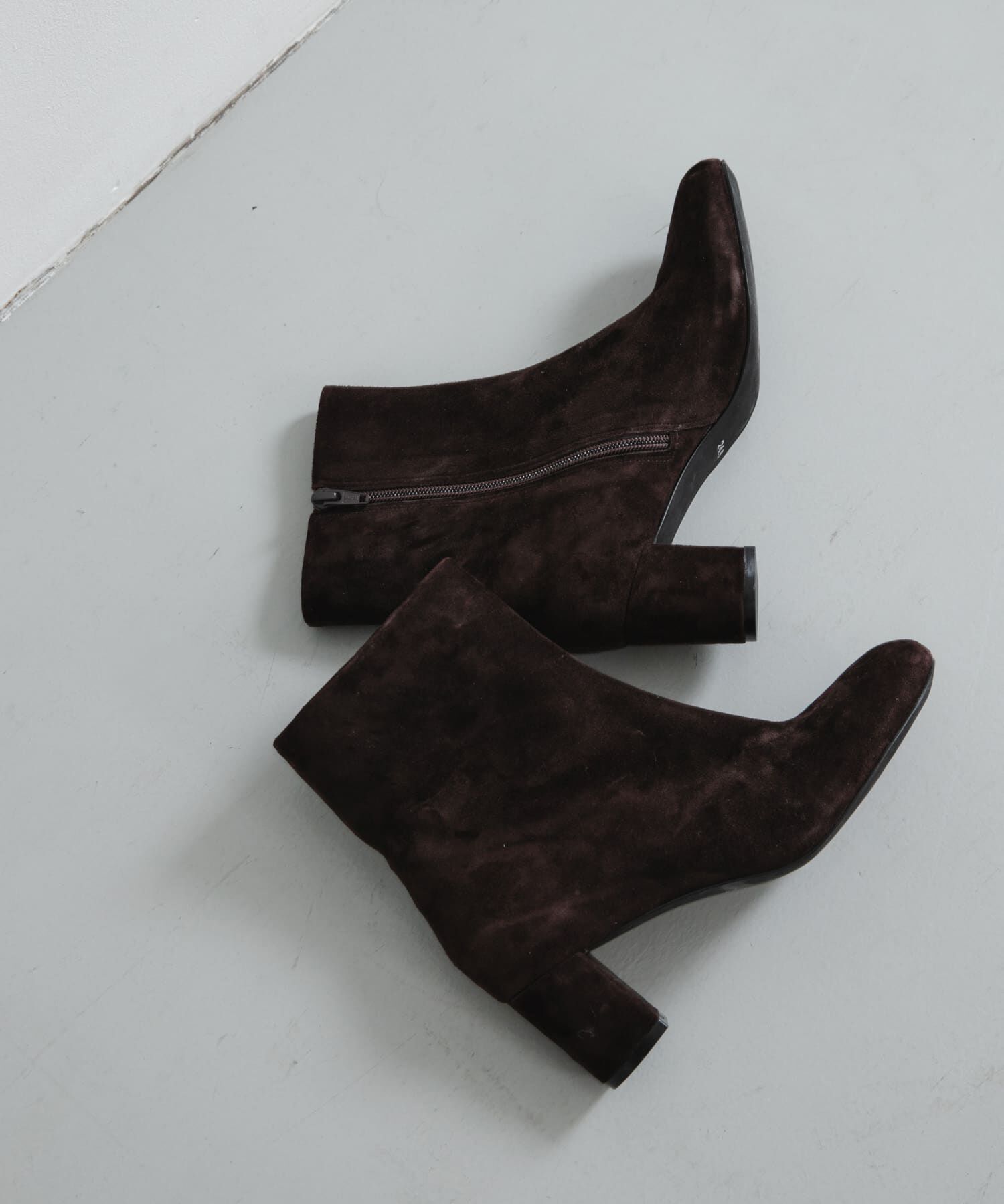 URBAN RESEARCH「オブリークトゥスエードブーツ」|ショートブーツ|