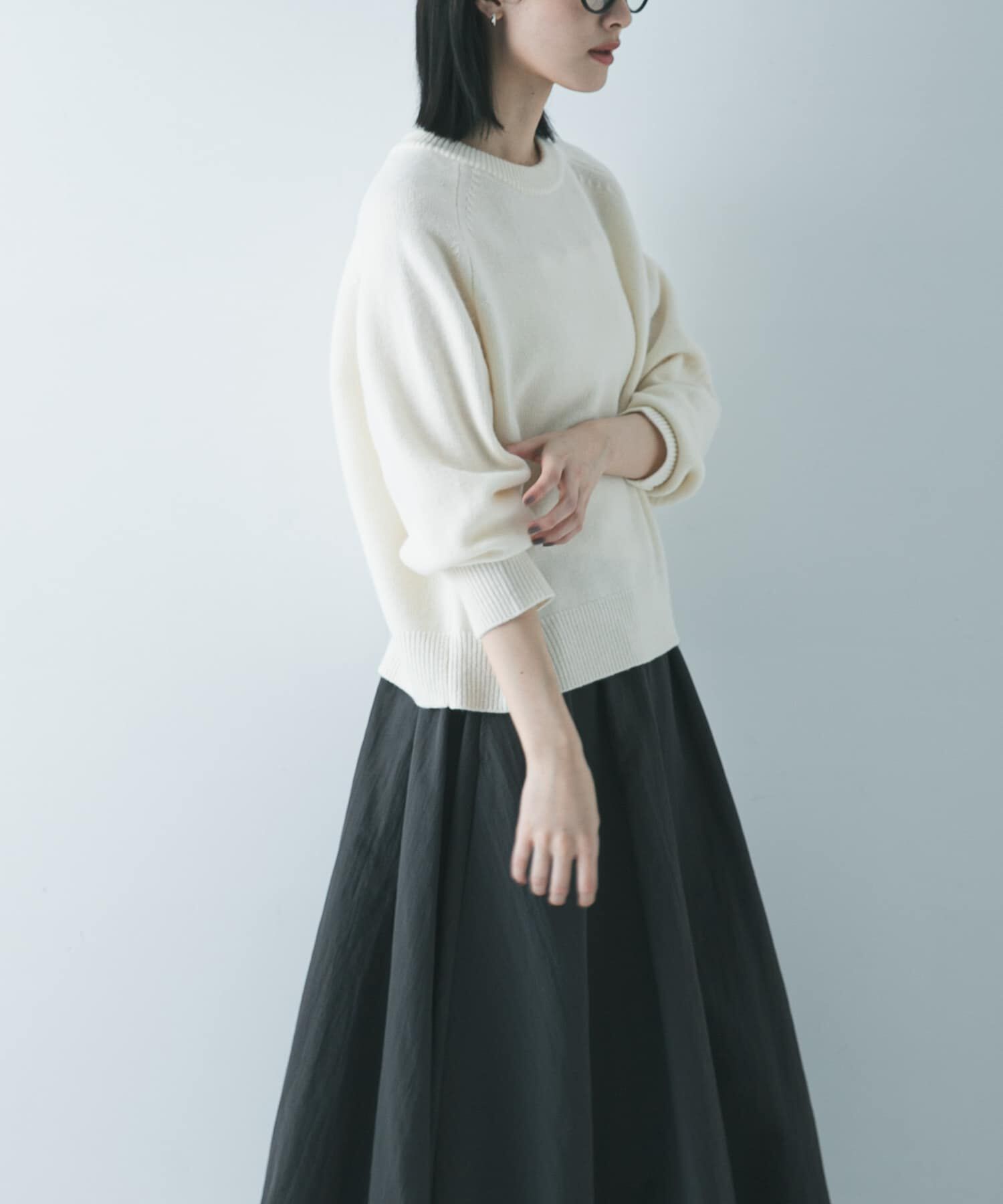 URBAN RESEARCH「ウォッシャブルウールカシミヤニット」|ニット・セーター|