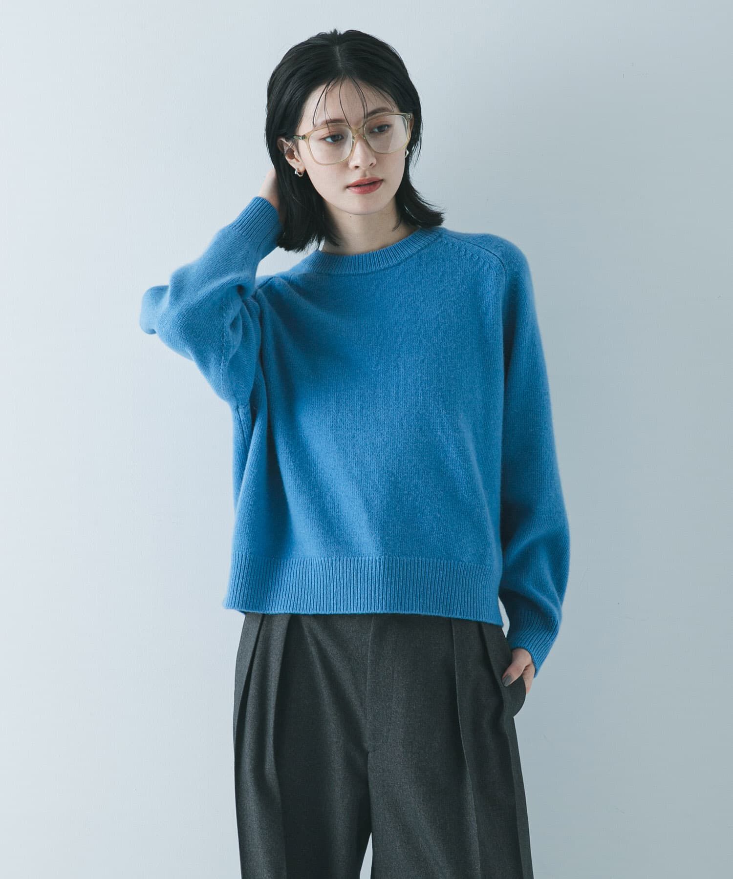 URBAN RESEARCH「ウォッシャブルウールカシミヤニット」|ニット・セーター|