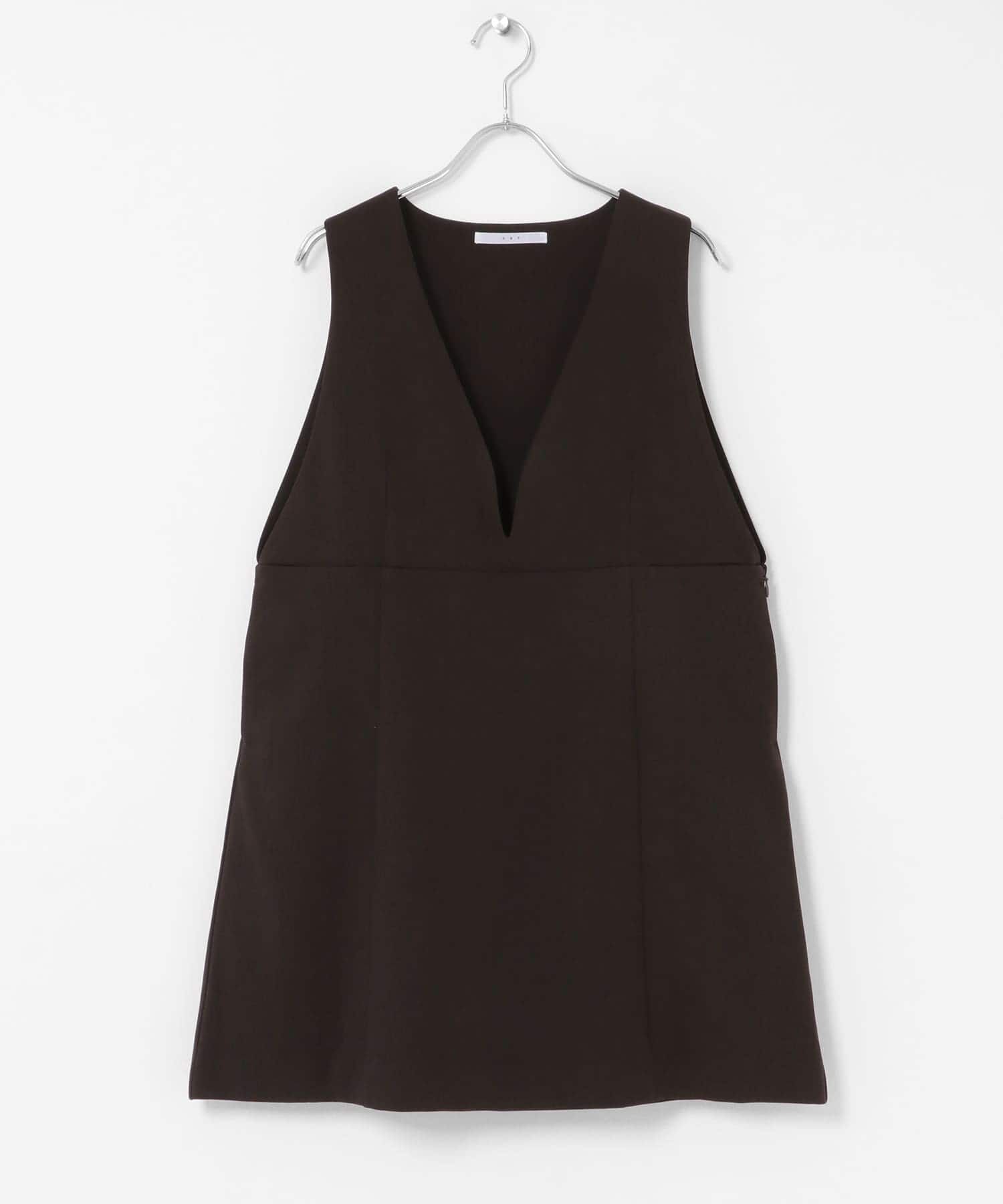  「Aラインミニジャンパースカート」|ワンピース|