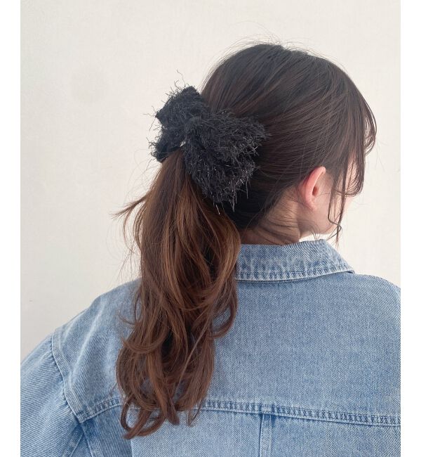 MAJESTICLEGON「ツイードバレッタ」|その他|ブラック