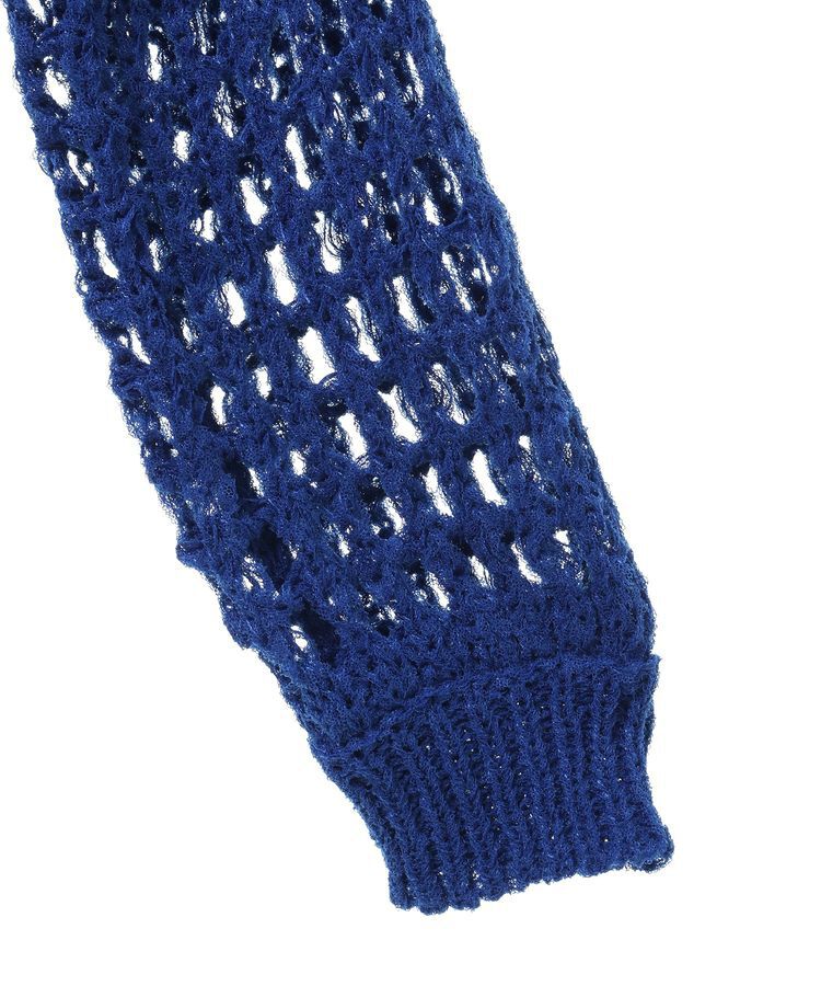 earth music&ecology「チュールヤーンメッシュニットプルオーバー」|ニット・セーター|