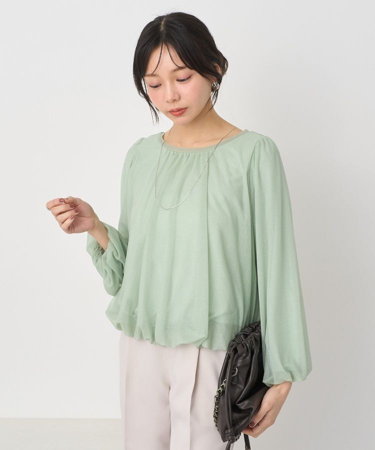 earth music&ecology「シアーバルーンプルオーバー」|Tシャツ・カットソー|