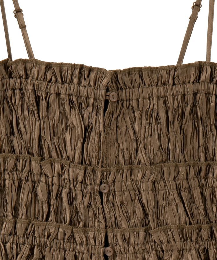 earth music&ecology「シャーリングビスチェ」|ベスト・ジレ|