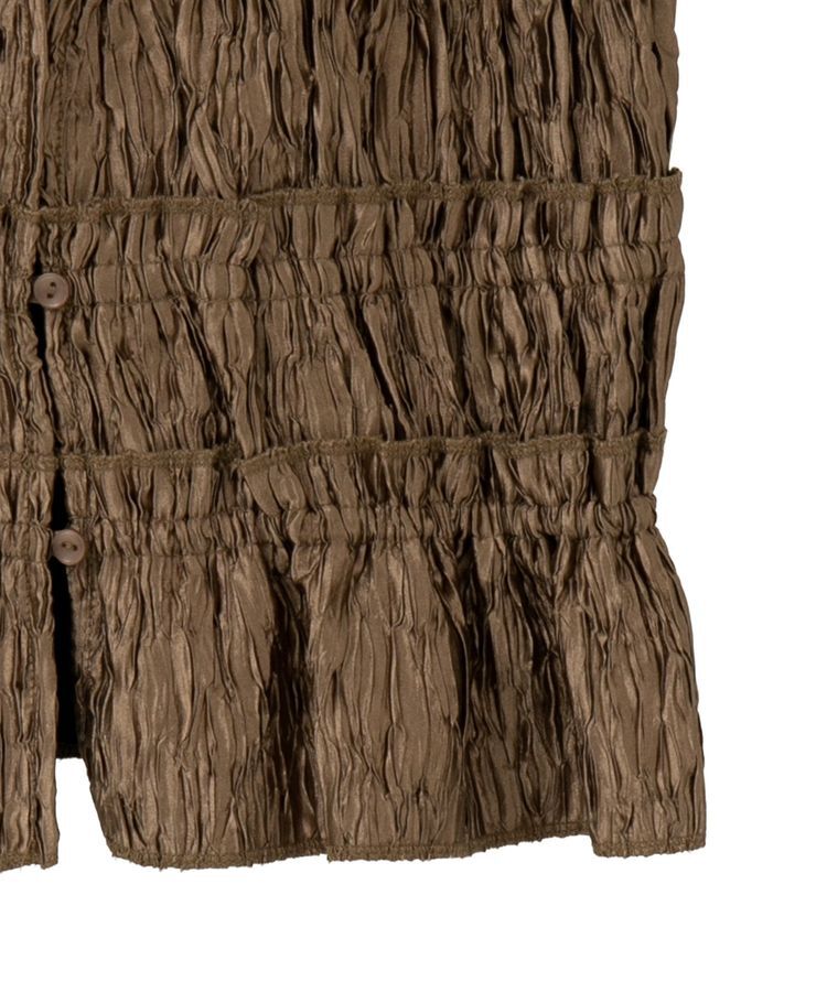 earth music&ecology「シャーリングビスチェ」|ベスト・ジレ|