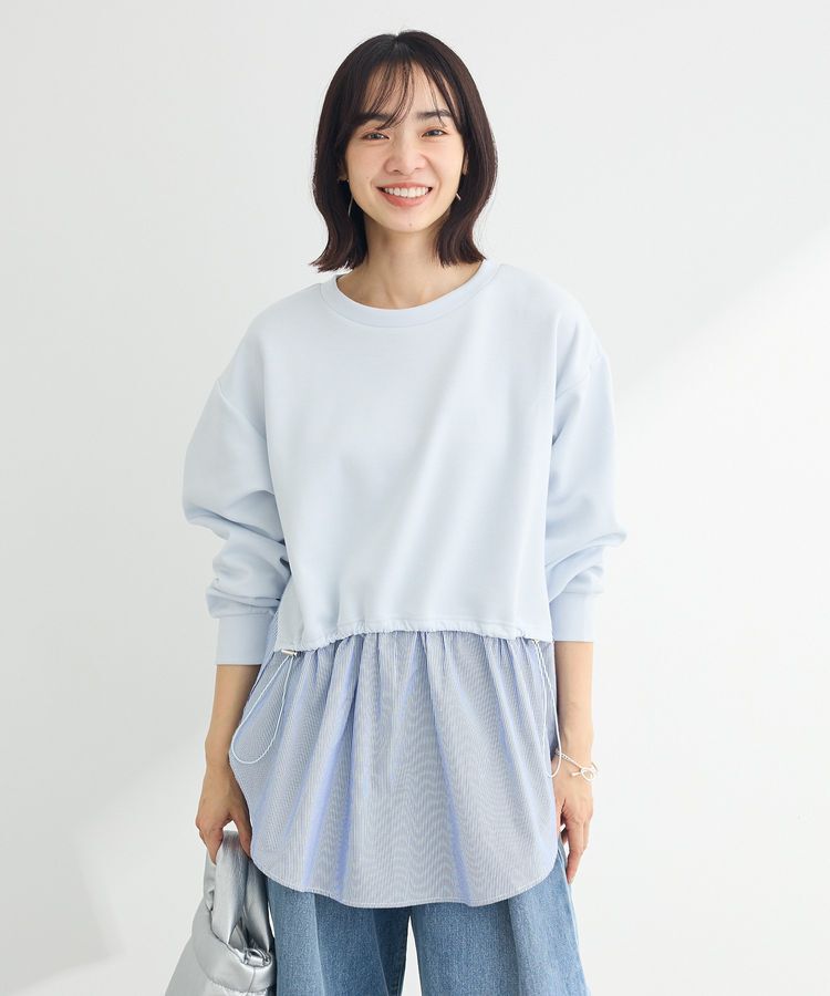 Green Parks「ダンボールドッキングチュニック」|Tシャツ・カットソー|