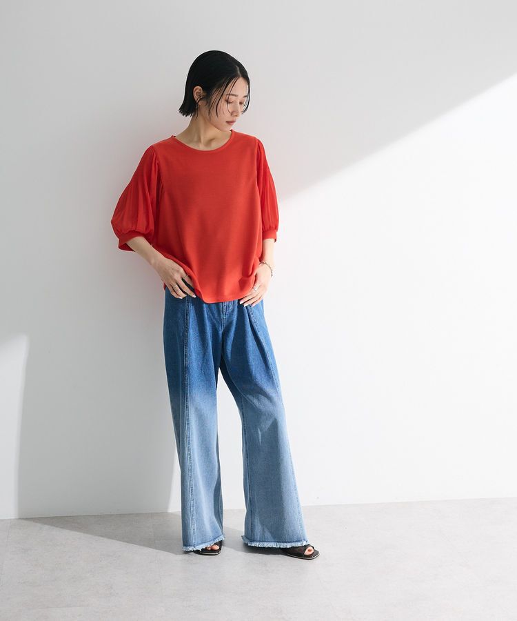 Green Parks「マジョリカスリーブプルオーバー」|Tシャツ・カットソー|