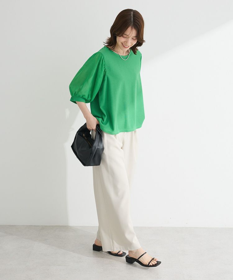 Green Parks「マジョリカスリーブプルオーバー」|Tシャツ・カットソー|