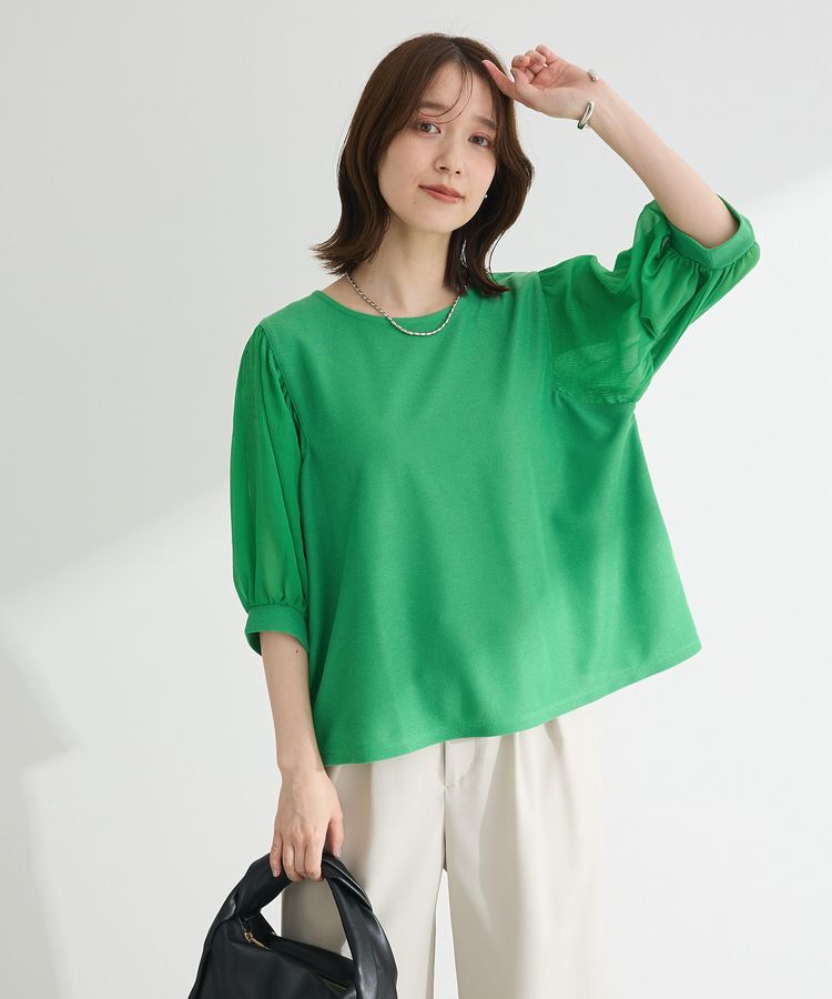 Green Parks「マジョリカスリーブプルオーバー」|Tシャツ・カットソー|Green