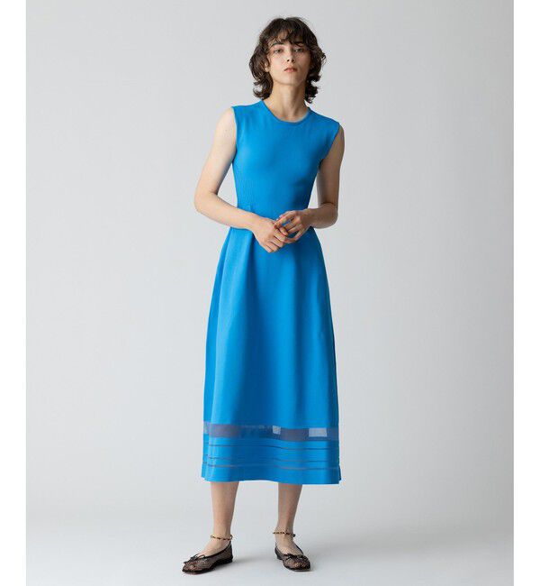 allureville「ウエストマークリブワンピース」|ワンピース|